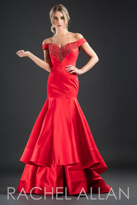 Rachel Allan Couture dresses are the epitome of bold and glamorous evening drese 8235