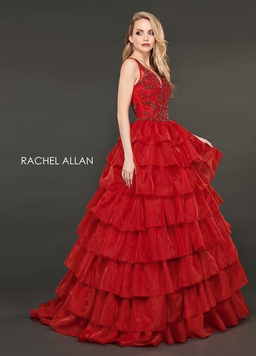 Rachel Allan Couture dresses are the epitome of bold and glamorous evening drese 8407