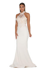 Alessandra_Gown Cream front