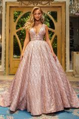 CINDERELLA_GOWN Rose Gold front
