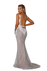 PS6026 Ivory Nude back