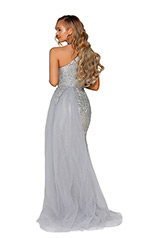 PS6074 Silver Nude back