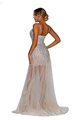 PS6503 Silver Nude back