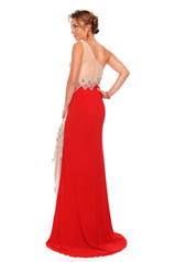 P38020 Red/Nude back