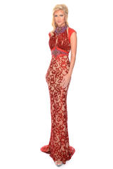P70200 Red/Nude front