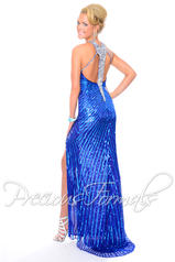 P9008 Royal/Turquoise/Silver back