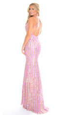 P9361 Pink/Nude back