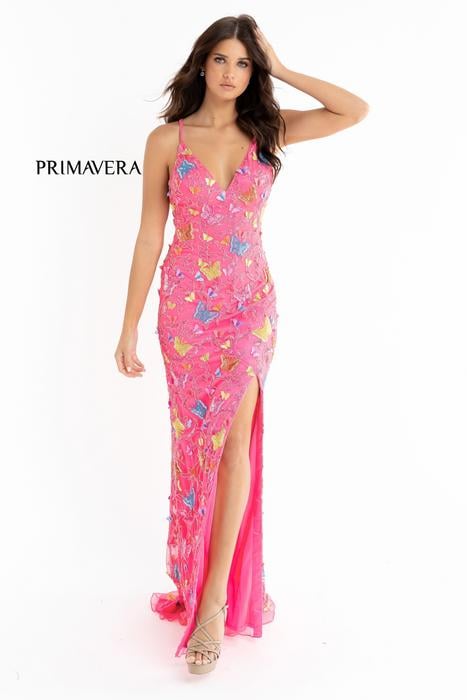 Primavera Couture - Butterfly Beaded Gown 3748