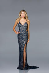 48930 Navy/Nude front