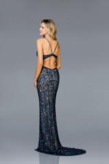 48930 Navy/Nude back