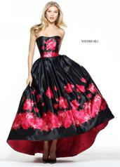 51055 Black/Red Print front