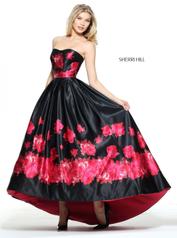 51055 Black/Red Print front