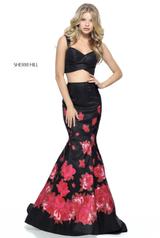 51203 Black/Red Print front