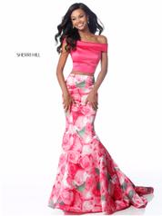 51849 Pink Print front