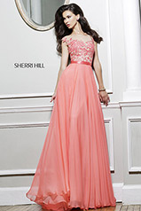11151 Coral/Nude front