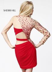 21185 Red/Nude back