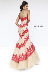 21270 Red/Nude back
