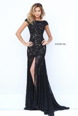 50023 Black/Nude front