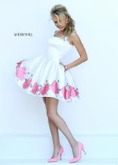 50321 Ivory/Pink Print front