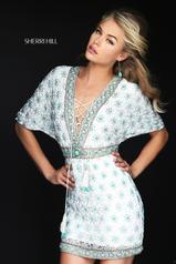 50381 Ivory/Turquoise front