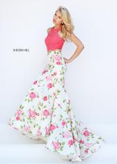 50465 Coral/Ivory Print other