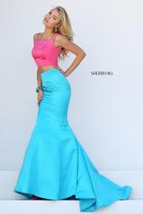 50466 Coral/Turquoise front