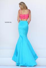 50466 Coral/Turquoise back