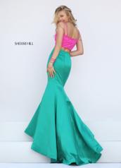 50466 Coral/Turquoise back