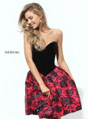 50578 Black/Red Print front