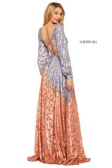 53349 Periwinkle/Coral back