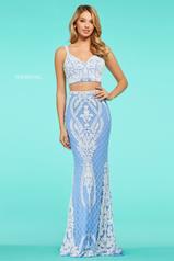 53437 Periwinkle/Ivory front