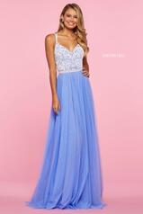 53556 Periwinkle/Ivory front
