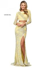 53916 Yellow/Ivory/Silver front