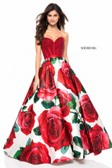 52039 Red/Print front