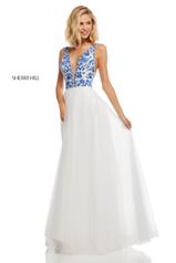 52672 Ivory/Blue front