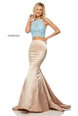 52851 Light Blue/Nude front