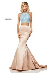 52851 Light Blue/Nude front
