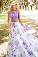 52870 Lilac/Ivory Print front