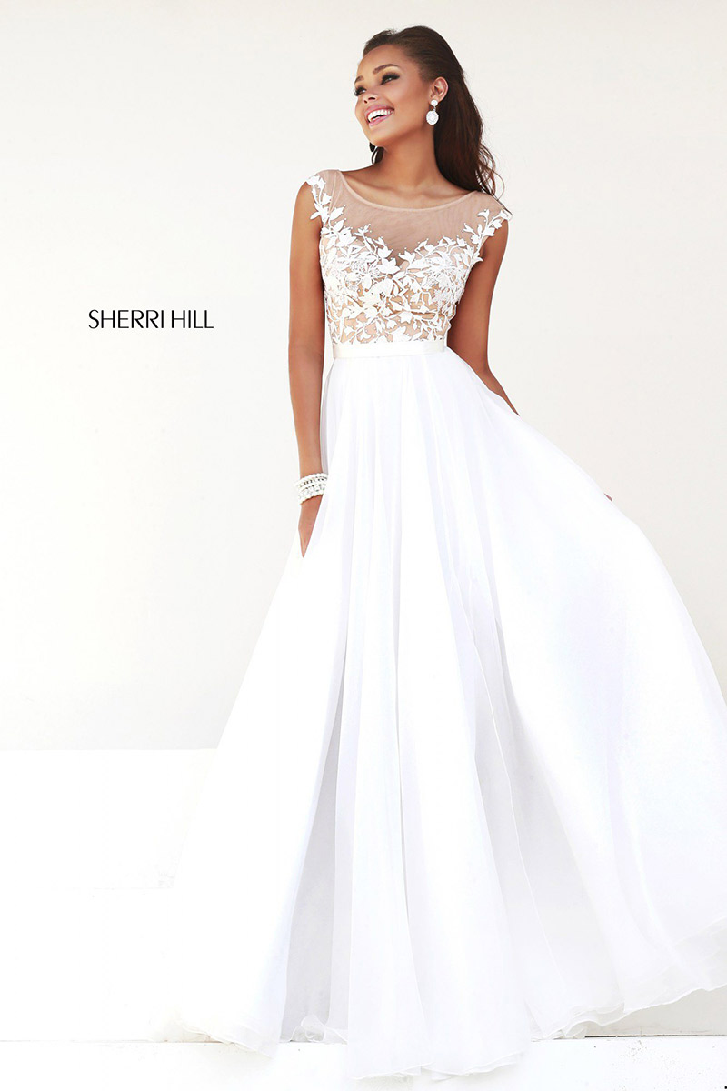 Sherri Hill White Dress Sale, 60% OFF ...