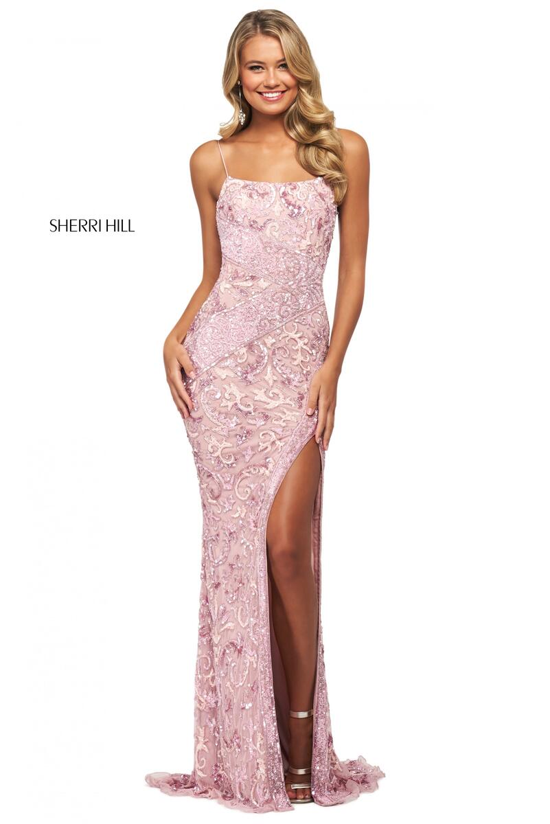 sherri hill prom dresses pink