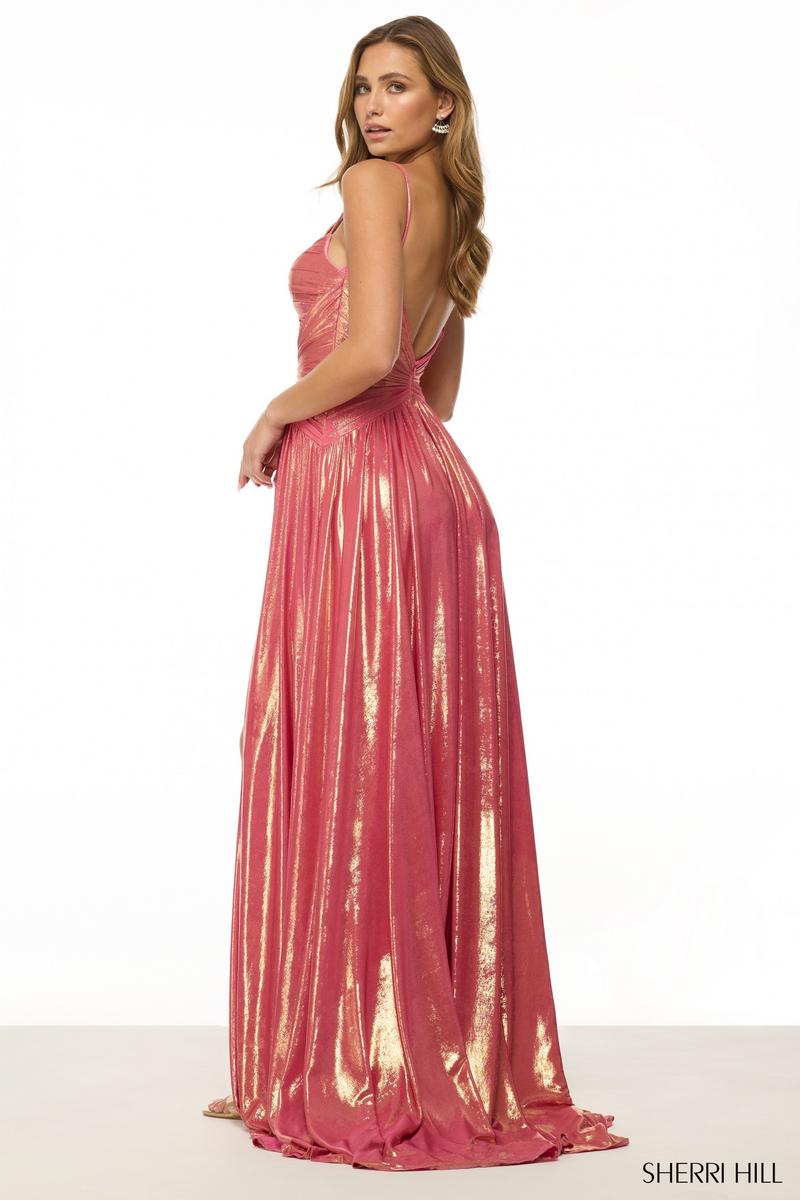 rose gold sherri hill dress Sherri Hill Short 57367