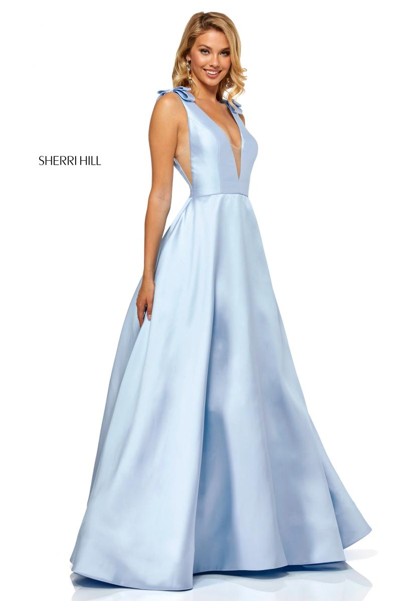 Light Blue Sherri Hill Prom Dress ...