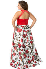 SC7234 Red/Floral front