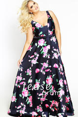TE1710 Navy Floral front