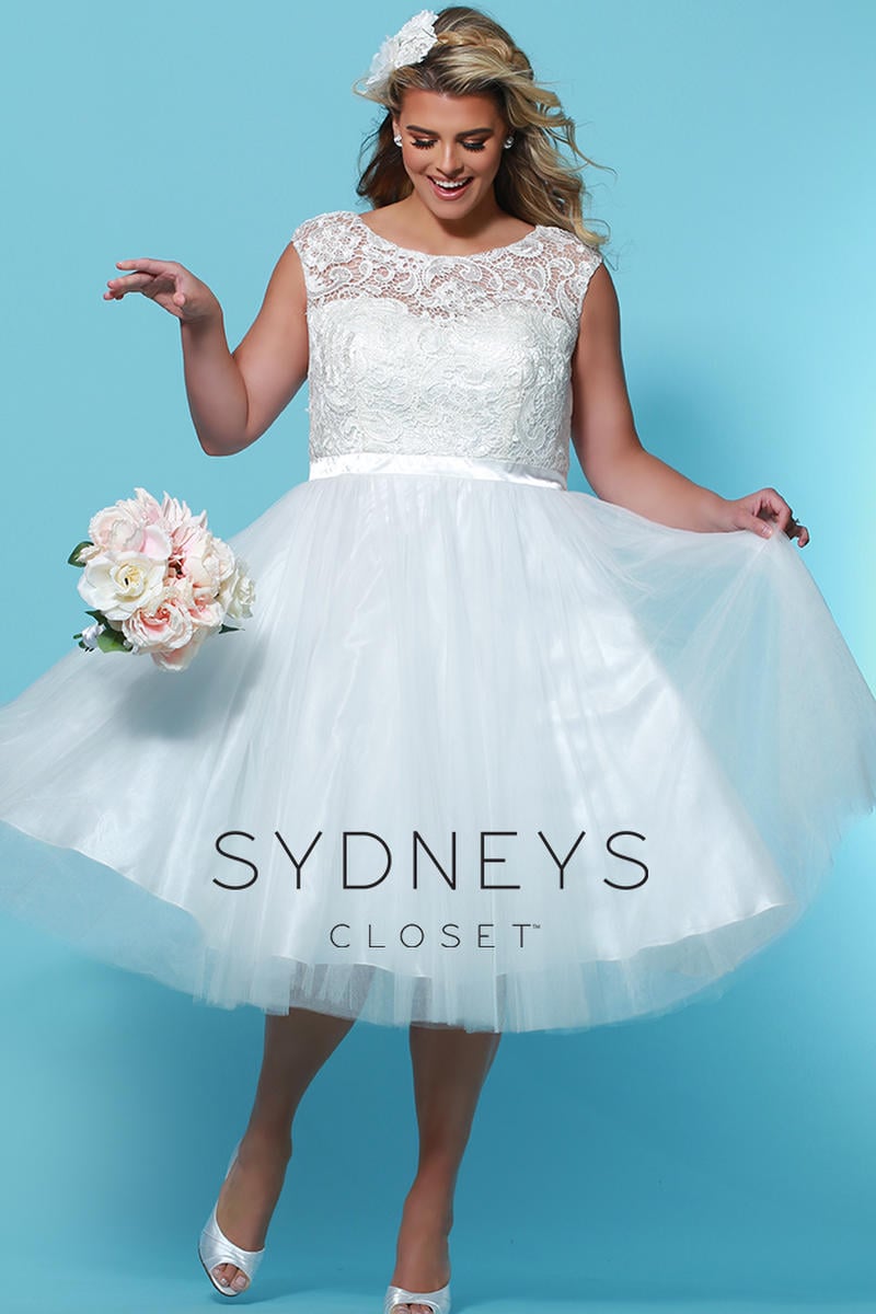 Sydney's Closet Plus Size Bridal SC5226
