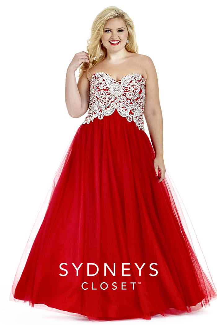 Sydney's Closet Plus Size Prom SC6009
