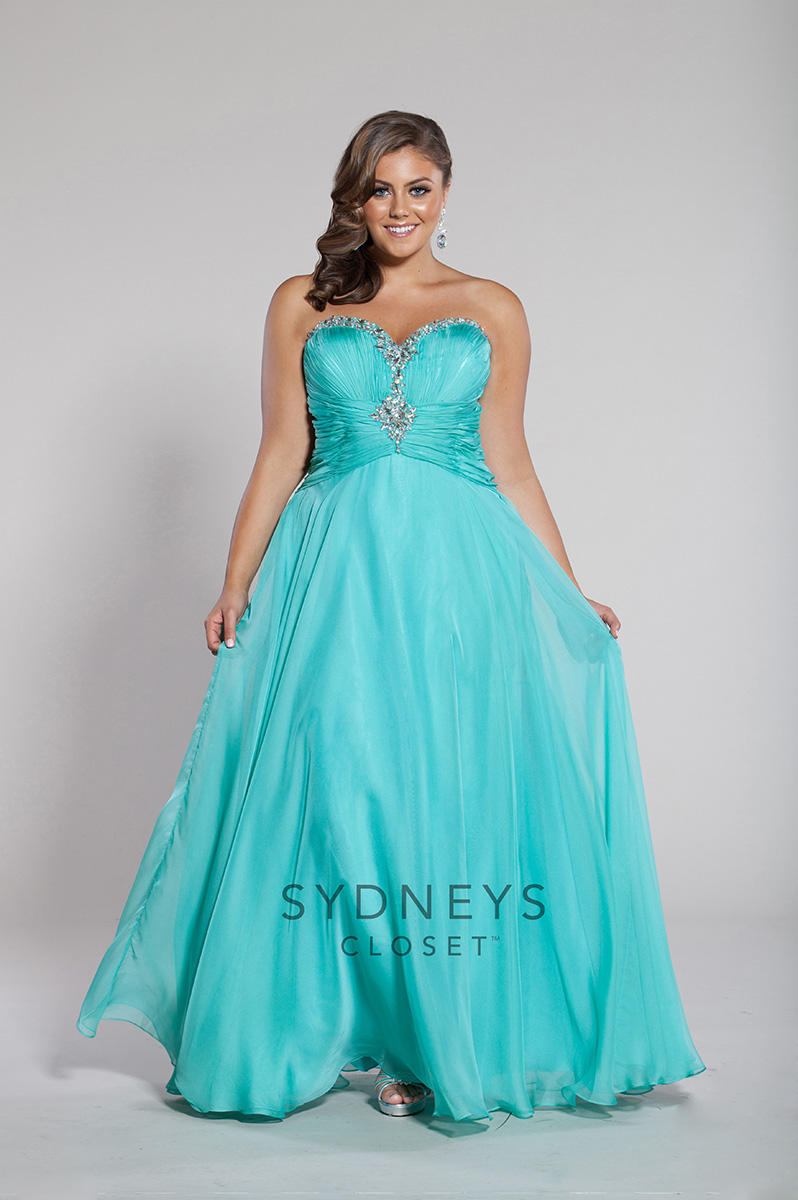 Sydney's Closet Plus Size Prom SC7079