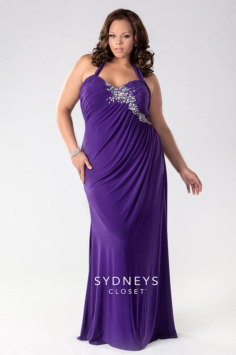Sydney's Closet Plus Size Prom SC7084