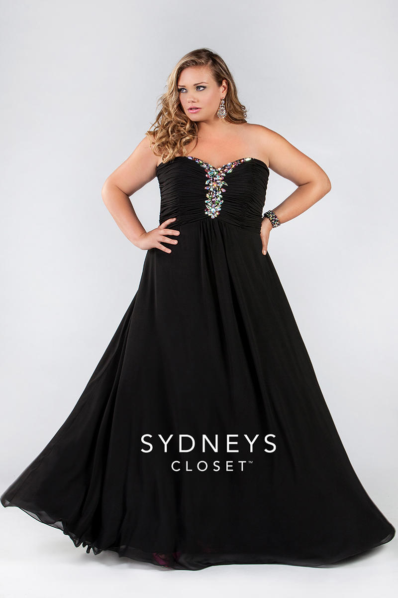 Sydney's Closet Plus Size Prom SC7096
