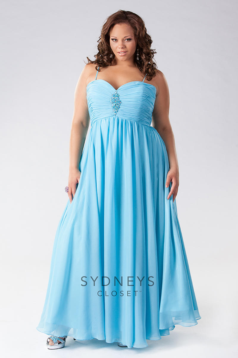 Sydney's Closet Plus Size Prom SC7140